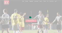 Desktop Screenshot of nycoedsoccer.com