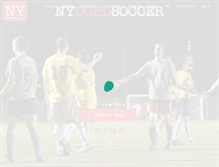 Tablet Screenshot of nycoedsoccer.com